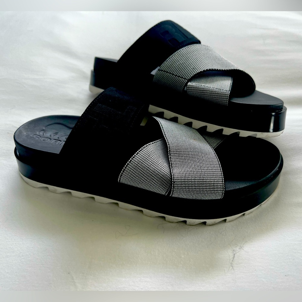 Sorel roaming sport slide/sandals, sz 6